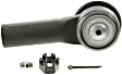 SET-MOES3631 Front, Driver and Passenger Side, Inner and Outer Tie Rod End