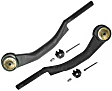 SET-MOES3676-F Front, Driver and Passenger Side, Outer Tie Rod End