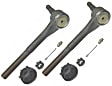 SET-MOES370R-2 Front, Driver and Passenger Side, Inner Tie Rod End