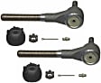 SET-MOES381RL-2 Front, Driver and Passenger Side, Outer Tie Rod End
