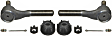 SET-MOES387R Front, Driver and Passenger Side, Inner and Outer Tie Rod End
