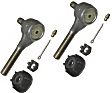 SET-MOES401L-C Front, Driver and Passenger Side, Inner and Outer Tie Rod End