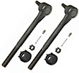 SET-MOES406L Front, Driver and Passenger Side, Inner and Outer Tie Rod End