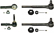 SET-MOES409LT Front, Driver and Passenger Side, Inner and Outer Tie Rod End