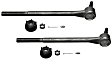 SET-MOES597-2 Front, Driver and Passenger Side, Inner Tie Rod End