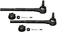SET-MOES681N-F Front, Driver and Passenger Side, Inner Tie Rod End