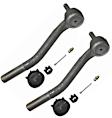 SET-MOES713-F Front, Driver and Passenger Side, Inner Tie Rod End
