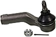 SET-MOES800025-C Front or Rear, Driver and Passenger Side, Inner and Outer Tie Rod End