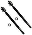 SET-MOES800025-C Front or Rear, Driver and Passenger Side, Inner and Outer Tie Rod End