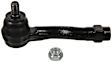 SET-MOES800052-F Front, Driver and Passenger Side, Outer Tie Rod End