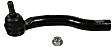 SET-MOES800054 Front, Driver and Passenger Side, Inner and Outer Tie Rod End