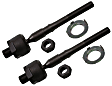 SET-MOES800101-C Front, Driver and Passenger Side, Inner and Outer Tie Rod End