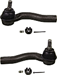 SET-MOES800101 Front, Driver and Passenger Side, Outer Tie Rod End