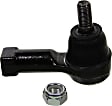 SET-MOES800219 Front, Driver and Passenger Side, Inner and Outer Tie Rod End