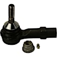 SET-MOES800222-F Front, Driver and Passenger Side, Outer Tie Rod End