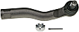 SET-MOES800327 Front, Driver and Passenger Side, Outer Tie Rod End