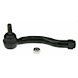 SET-MOES800341 Front, Driver and Passenger Side, Outer Tie Rod End, Problem Solver Series