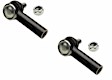 SET-MOES800363 Front, Driver and Passenger Side, Outer Tie Rod End