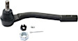 SET-MOES800371-F Front, Driver and Passenger Side, Inner and Outer Tie Rod End