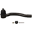 SET-MOES800374 Front, Driver and Passenger Side, Outer Tie Rod End