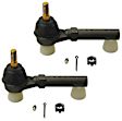 SET-MOES800403 Front, Driver and Passenger Side, Outer Tie Rod End