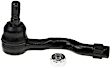 SET-MOES800428 Front, Driver and Passenger Side, Outer Tie Rod End