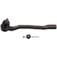 SET-MOES800445 Front, Driver and Passenger Side, Outer Tie Rod End, RWD