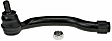SET-MOES800459-F Front, Driver and Passenger Side, Inner and Outer Tie Rod End