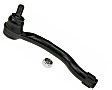 SET-MOES800459 Front, Driver and Passenger Side, Outer Tie Rod End, FWD
