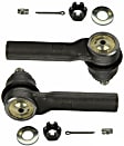 SET-MOES800510 Front, Driver and Passenger Side, Outer Tie Rod End