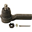 SET-MOES800527-F Front, Driver and Passenger Side, Outer Tie Rod End