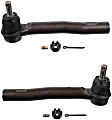 2016 Toyota Highlander - Front, Driver and Passenger Side, Outer Tie Rod End, Problem Solver Series