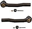 2016 Toyota Highlander - Front, Driver and Passenger Side, Outer Tie Rod End, Problem Solver Series