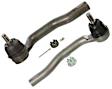 SET-MOES800600-F Front, Driver and Passenger Side, Outer Tie Rod End