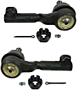 SET-MOES800800 Front, Driver and Passenger Side, Outer Tie Rod End