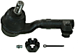 SET-MOES800800 Front, Driver and Passenger Side, Outer Tie Rod End