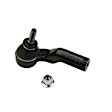 SET-MOES800860-F Front, Driver and Passenger Side, Outer Tie Rod End, Problem Solver Series