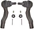 SET-MOES80579 Front, Driver and Passenger Side, Outer Tie Rod End