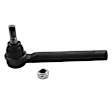 SET-MOES80624 Front, Driver and Passenger Side, Outer Tie Rod End
