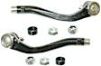 SET-MOES80691 Front, Driver and Passenger Side, Outer Tie Rod End