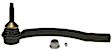 SET-MOES80982 Front, Driver and Passenger Side, Outer Tie Rod End