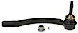 SET-MOES80982 Front, Driver and Passenger Side, Outer Tie Rod End
