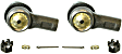 SET-MOES80995 Front, Driver and Passenger Side, Outer Tie Rod End