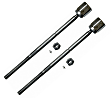 SET-MOEV127-4 Front, Driver and Passenger Side, Inner and Outer Tie Rod End