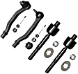 SET-MOEV415 Front, Driver and Passenger Side, Inner and Outer Tie Rod End