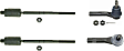 SET-MOEV421 Front, Driver and Passenger Side, Inner and Outer Tie Rod End