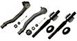 SET-MOEV423 Front, Driver and Passenger Side, Inner and Outer Tie Rod End, FWD