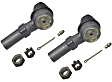 SET-MOEV427 Front, Driver and Passenger Side, Inner and Outer Tie Rod End