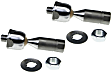 SET-MOEV433-C Front, Driver and Passenger Side, Inner and Outer Tie Rod End