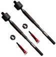SET-MOEV470-F Front, Driver and Passenger Side, Inner Tie Rod End